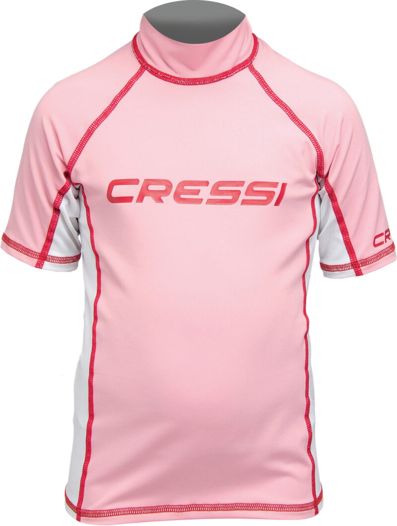 Cressi RASH GUARD JR SHORT/SL PINK Y 10-11 - Image 5