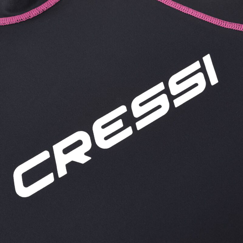 Cressi RASH GUARD LADY SHORT/SL BLACK/PINK S/2 (38) - Image 9