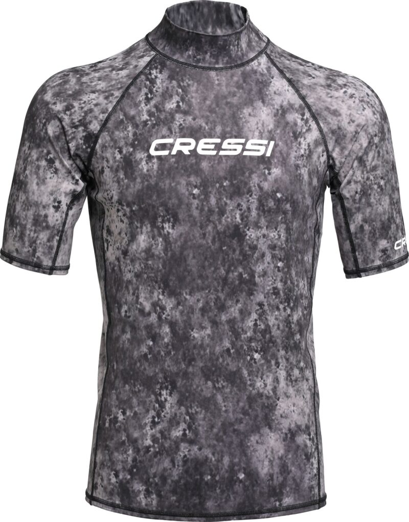 Cressi RASH GUARD MAN SHORT/SL CAMOUFLAGE BLACK/GREY XL/5 (54) - Image 6