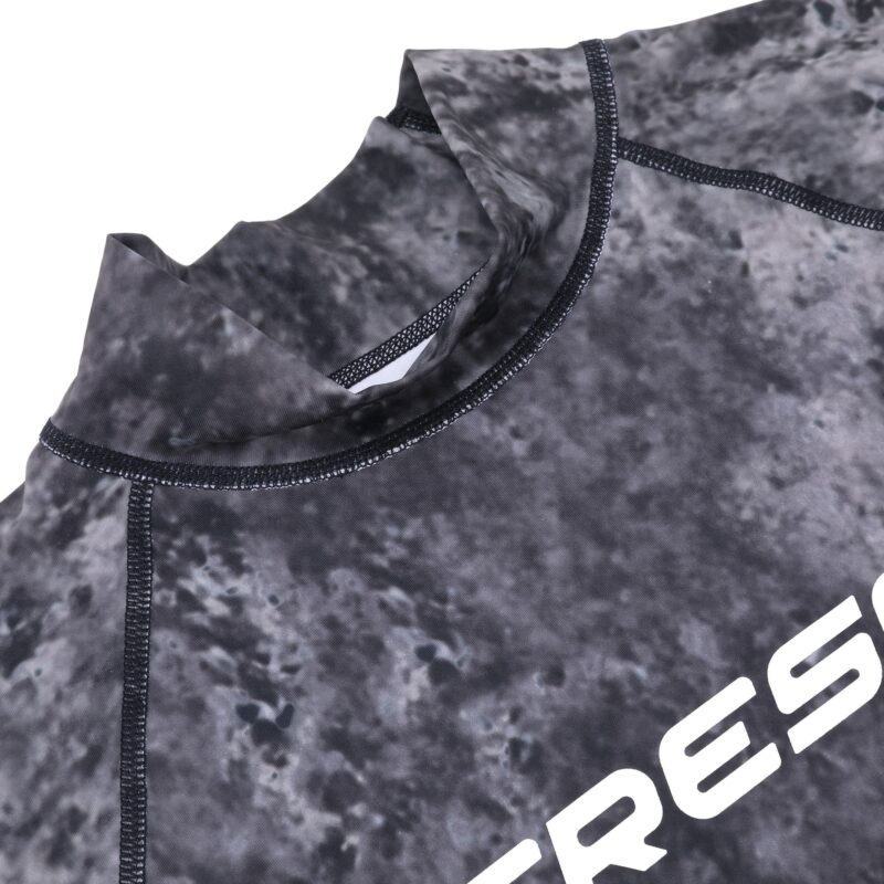 Cressi RASH GUARD MAN SHORT/SL CAMOUFLAGE BLACK/GREY XL/5 (54) - Image 4