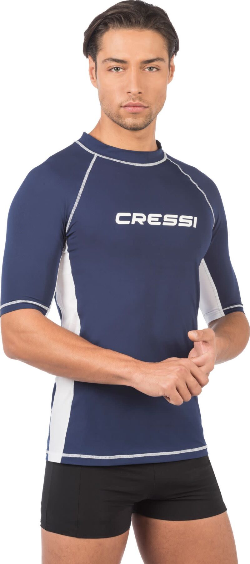 Cressi RASH GUARD MAN SHORT/SL DARK BLUE 3XL/7 (58) - Image 4