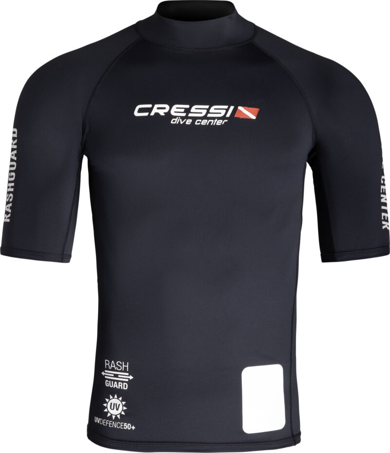 Cressi DIVE CENTER MAN RASH GUARD SHORT/SL BLACK XL/5 (54) - Image 4