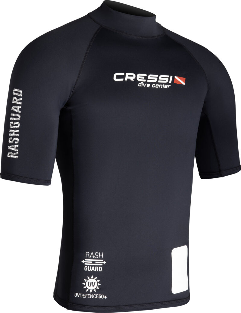 Cressi DIVE CENTER MAN RASH GUARD SHORT/SL BLACK XL/5 (54) - Image 3