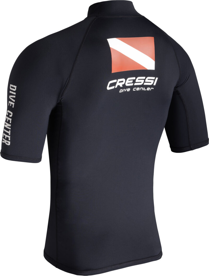 Cressi DIVE CENTER MAN RASH GUARD SHORT/SL BLACK XL/5 (54)