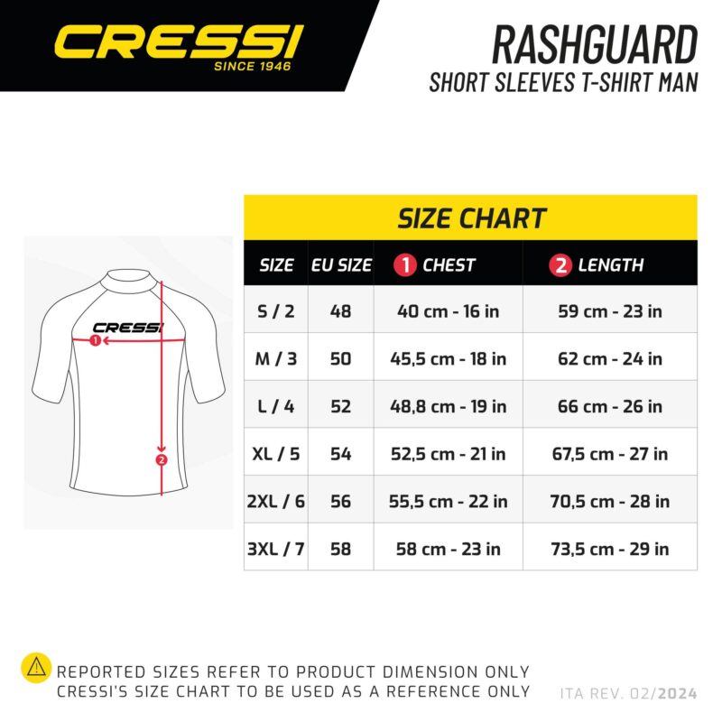 Cressi RASH GUARD MAN SHORT/SL BLACK L/4 (52)