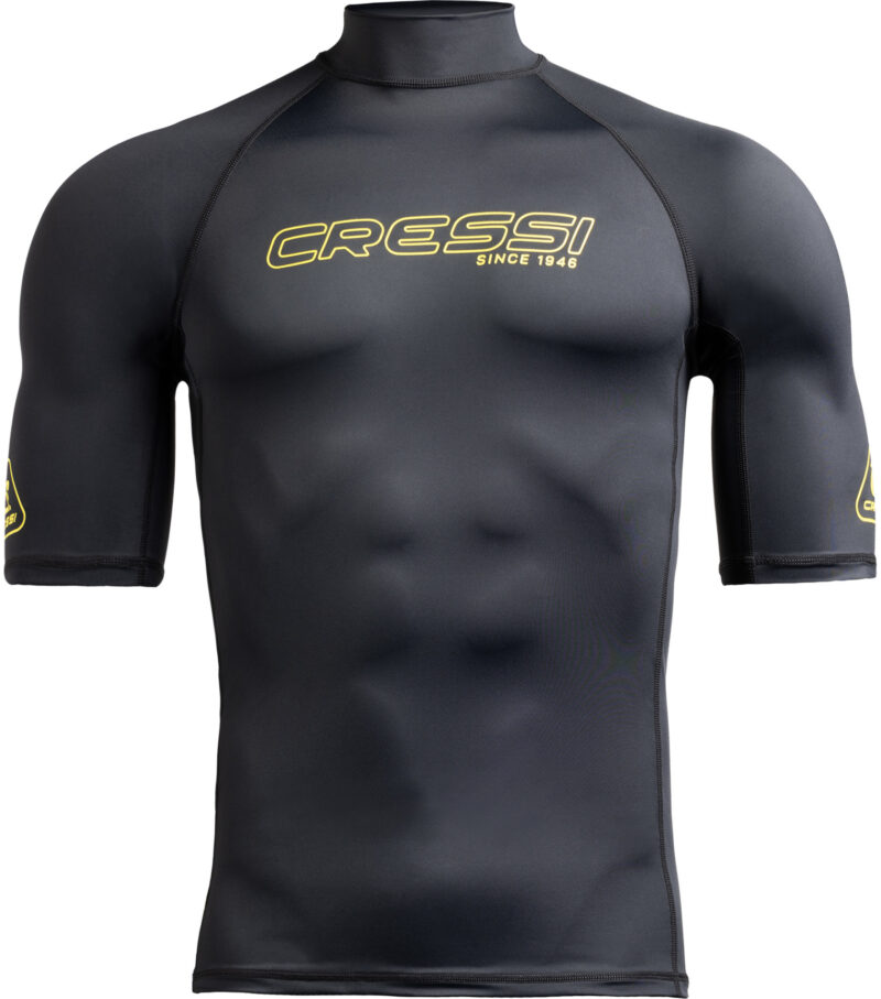 Cressi RASH GUARD MAN SHORT/SL BLACK L/4 (52) - Image 3