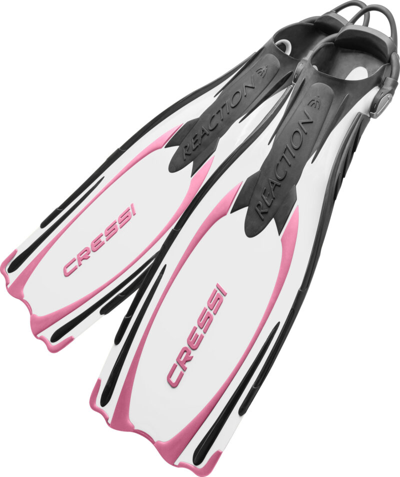 Cressi REACTION EBS FINS WHITE/PINK XS/S (5/6) - Image 3