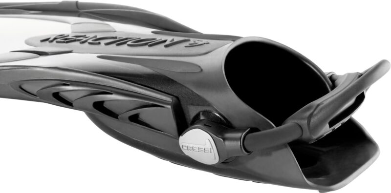 Cressi REACTION EBS FINS BLACK/SILVER M/L (8/9) - Image 6