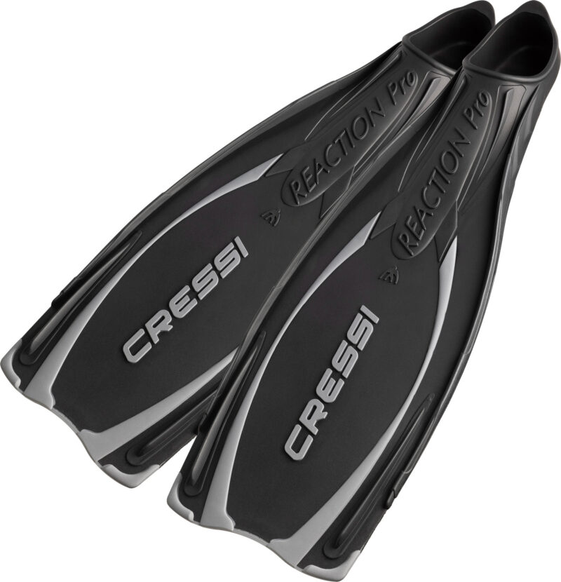 Cressi REACTION PRO FINS BLACK/SILVER 46/47 (12/13) - Image 6