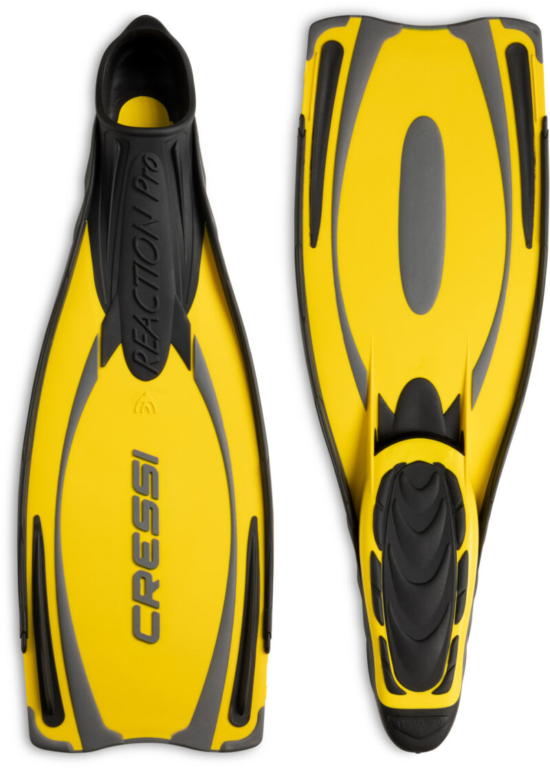 Cressi REACTION PRO FINS YELLOW/SILVER 44/45 (10/11) - Image 3