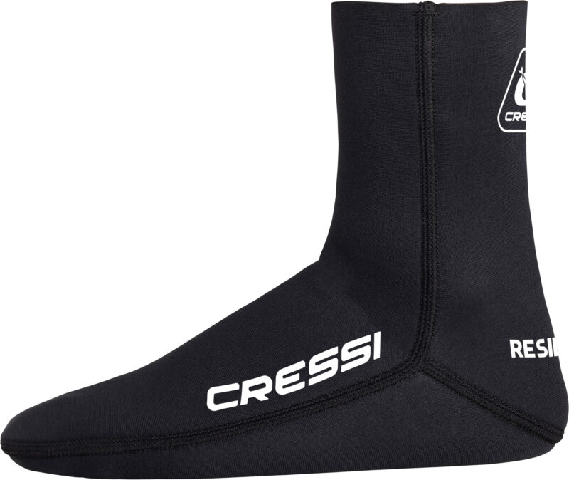 Cressi BLACK NEOPRENE SOCKS RESILIENT 3mm S - Image 3