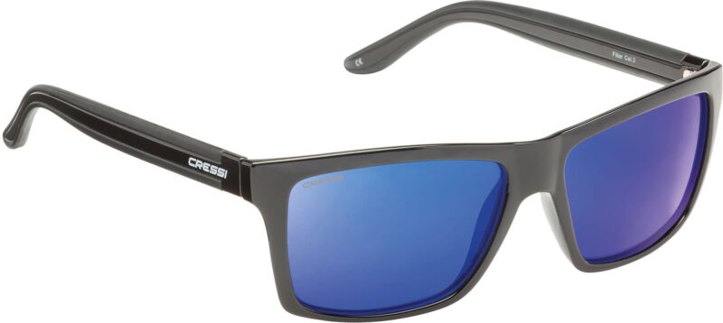Cressi RIO SUNGLASSES BLACK/BLUE LENS