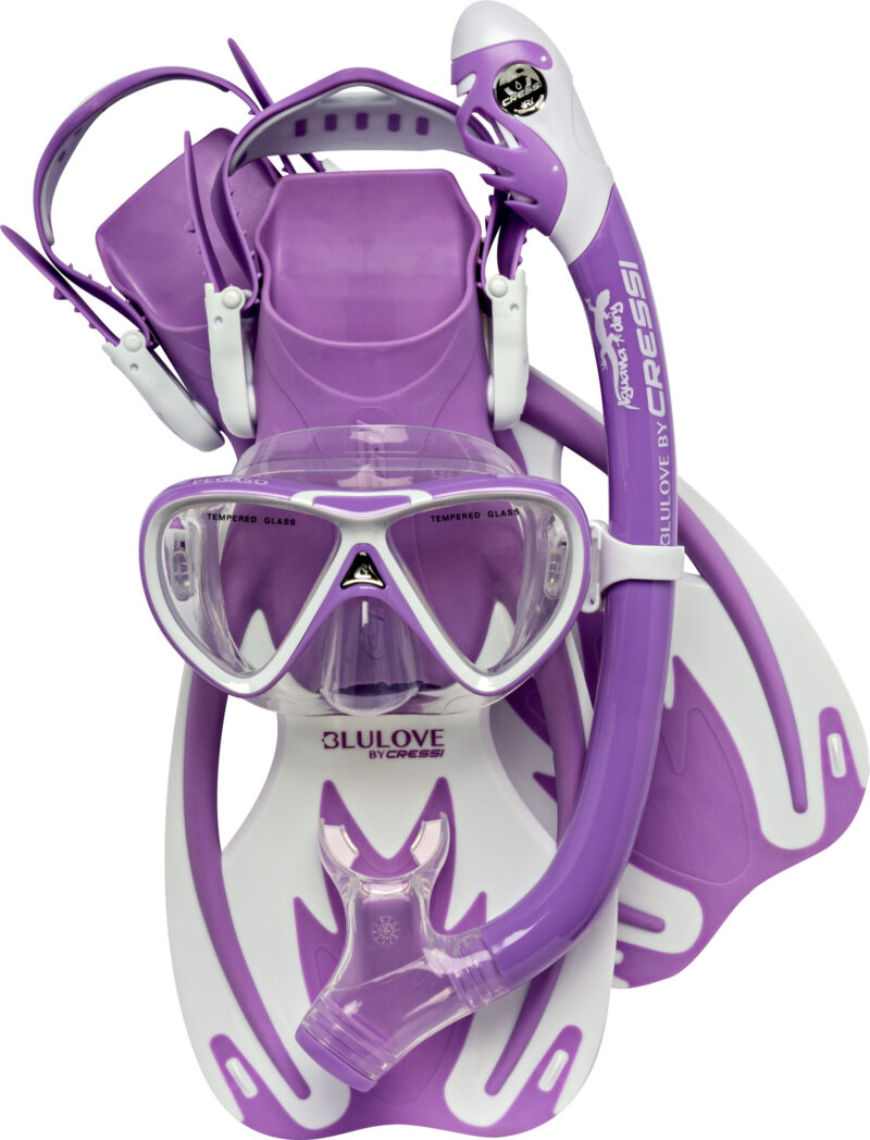 Cressi C/SET ROCKS DRY LILAC/WHITE L/XL - Image 7