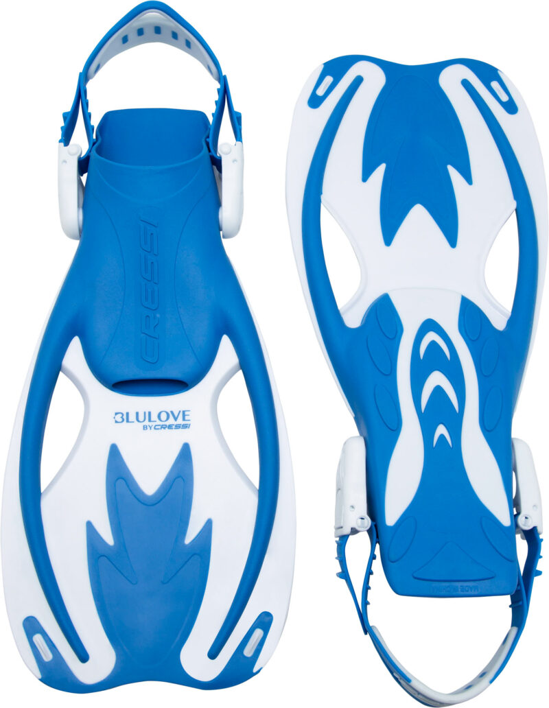 Cressi ROCKS KID FINS BLUE/WHITE S/M (8,5/12,5K) - Image 3