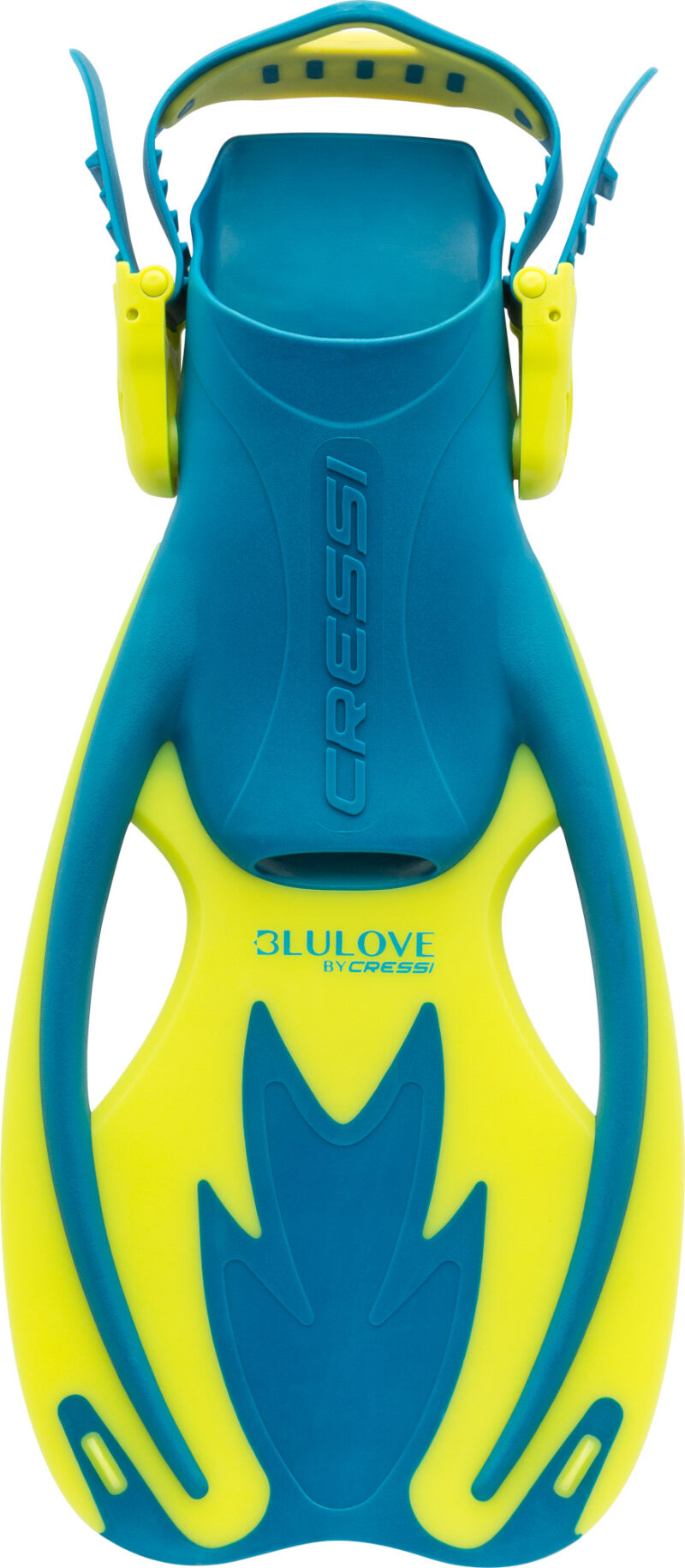 Cressi ROCKS KID FINS BLUE/YELLOW L/XL (13K/5Y) - Image 4