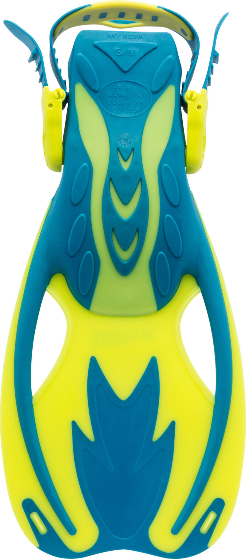 Cressi ROCKS KID FINS BLUE/YELLOW L/XL (13K/5Y) - Image 5