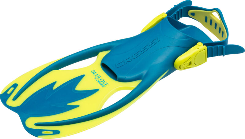 Cressi ROCKS KID FINS BLUE/YELLOW L/XL (13K/5Y) - Image 8