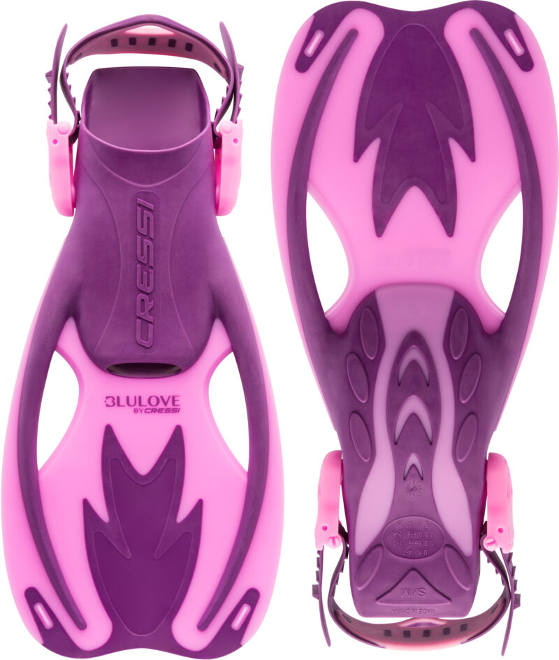 Cressi ROCKS KID FINS PURPLE/PINK L/XL (13K/5Y) - Image 5