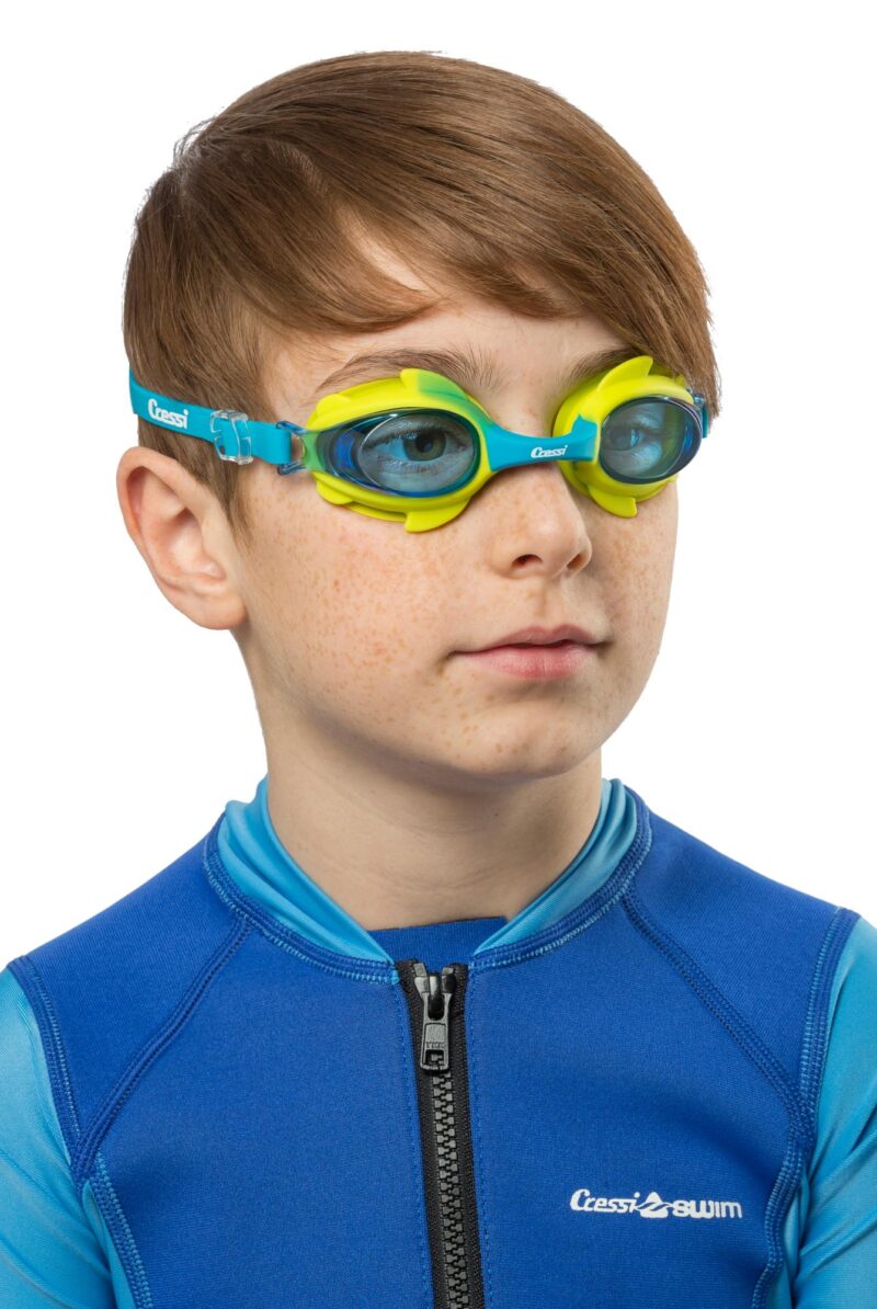 Cressi SEAHORSE KID GOGGLES GREEN/AZURE - Image 7