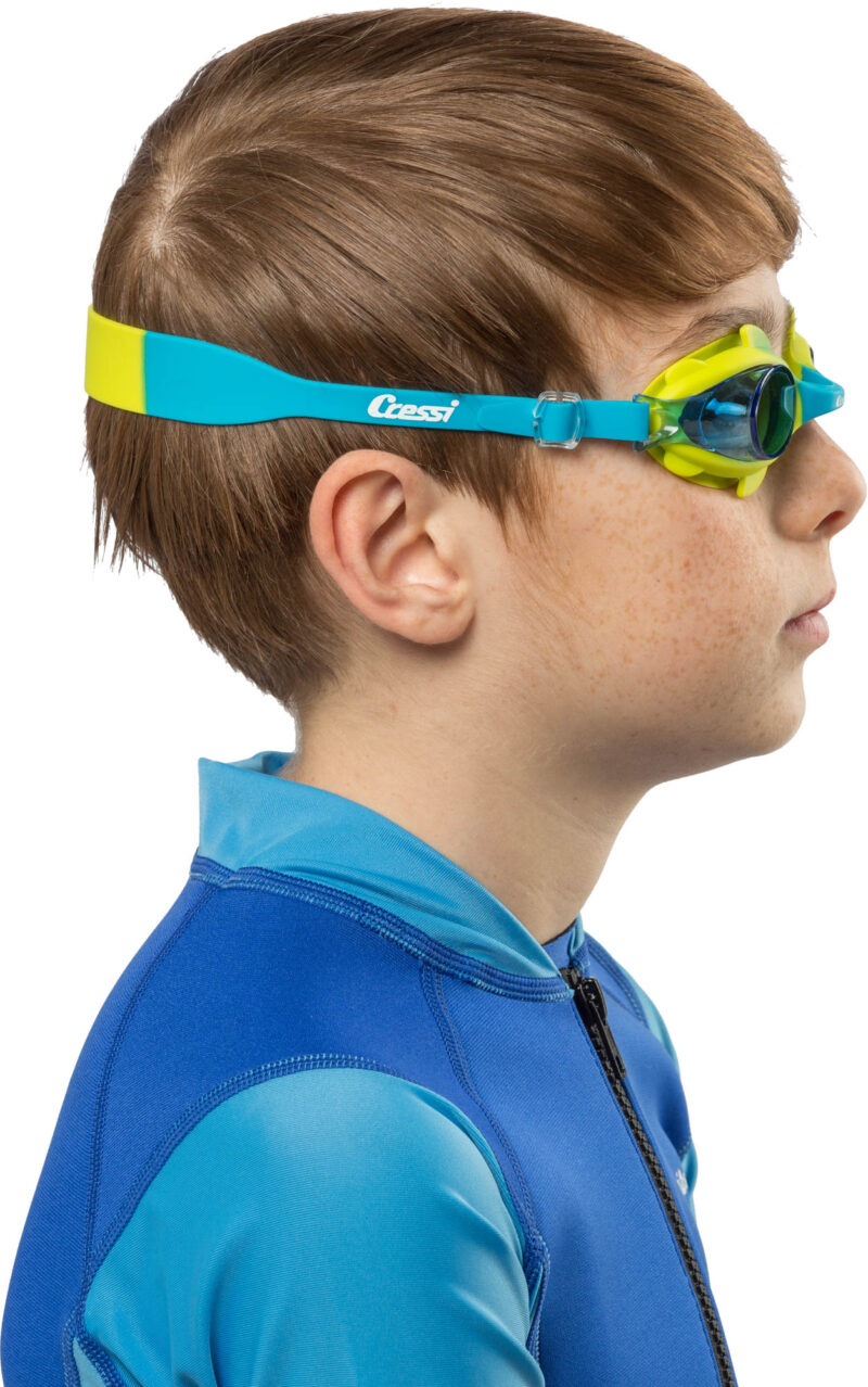 Cressi SEAHORSE KID GOGGLES GREEN/AZURE - Image 2