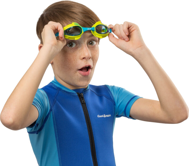 Cressi SEAHORSE KID GOGGLES GREEN/AZURE - Image 5