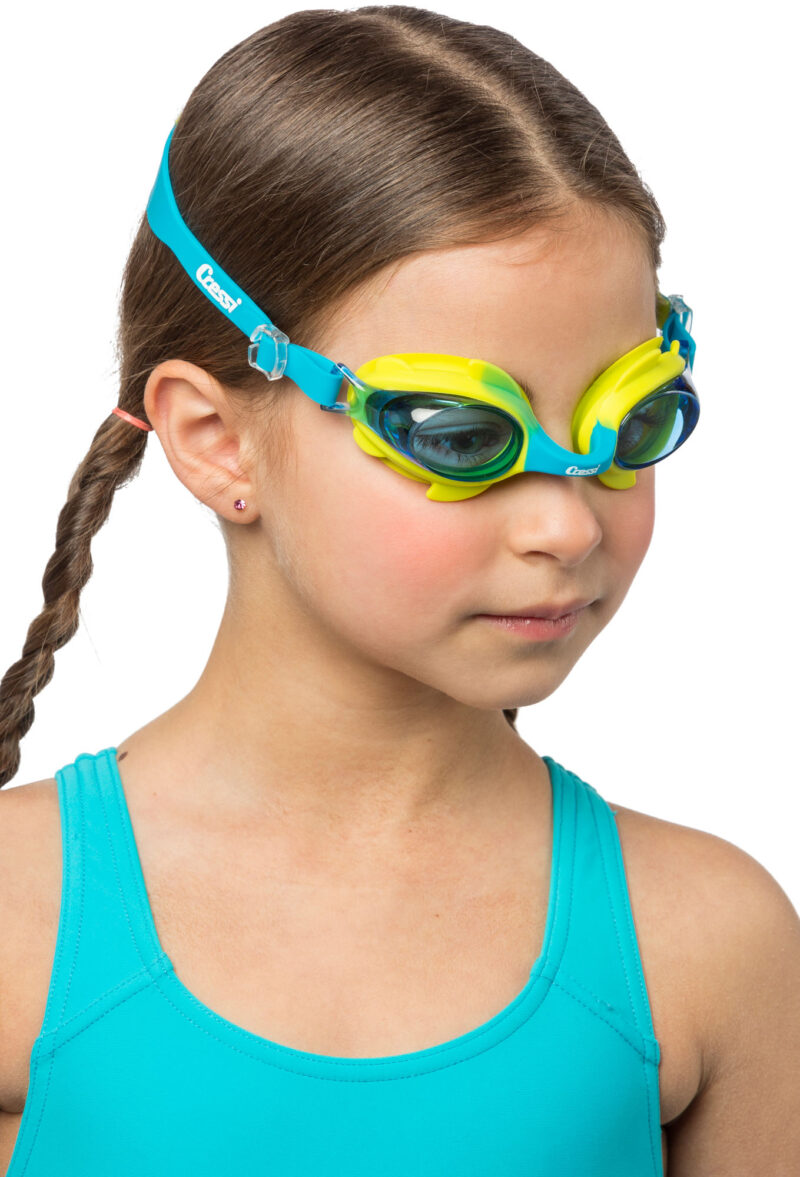 Cressi SEAHORSE KID GOGGLES GREEN/AZURE - Image 8