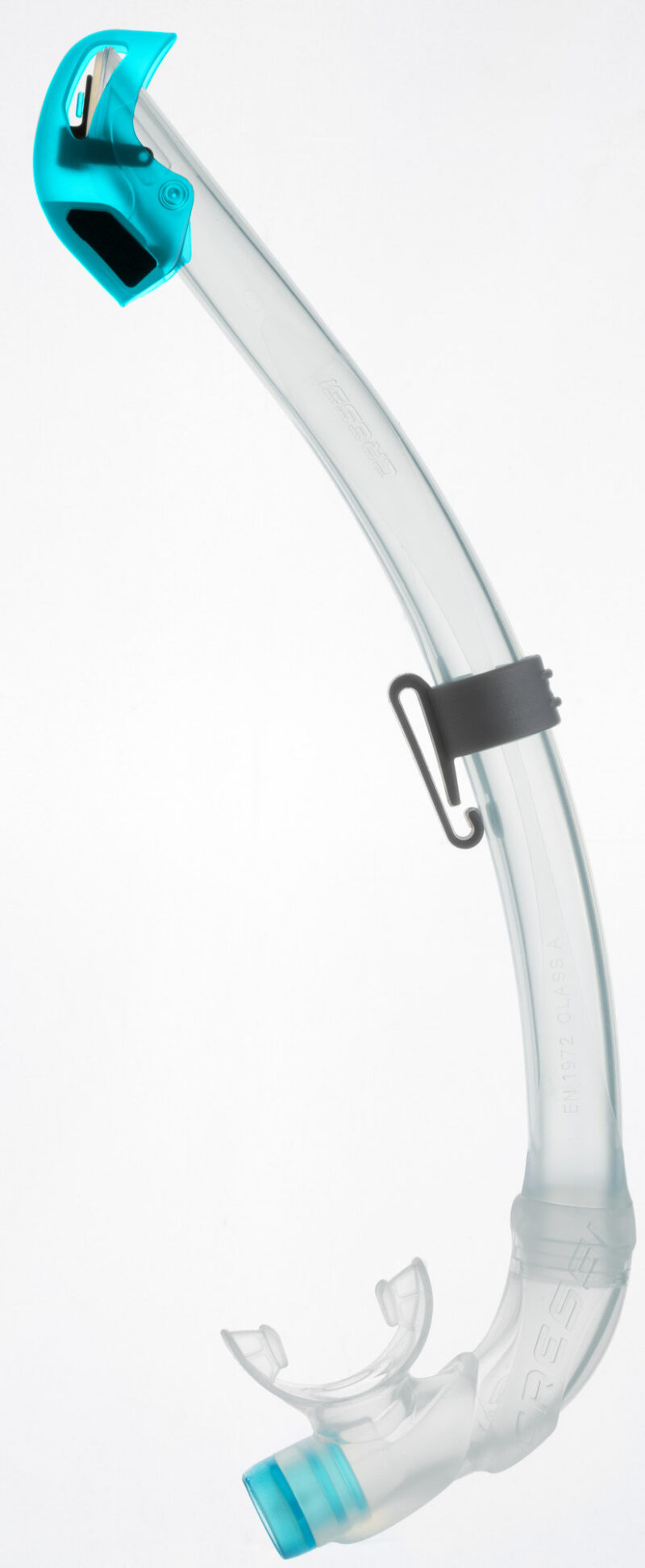 Cressi SEAL DRY SNORKEL CLEAR/AQUAMARINE