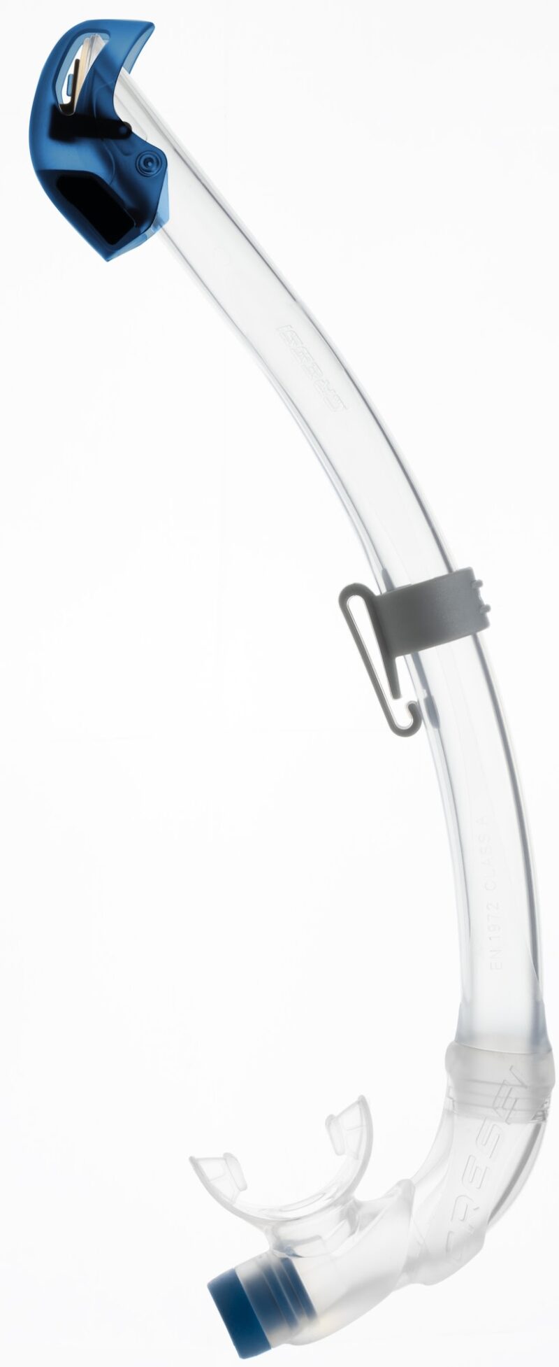 Cressi SEAL DRY SNORKEL CLEAR/AZURE