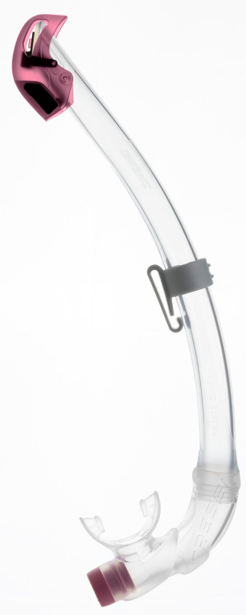 Cressi SEAL DRY SNORKEL CLEAR/PINK