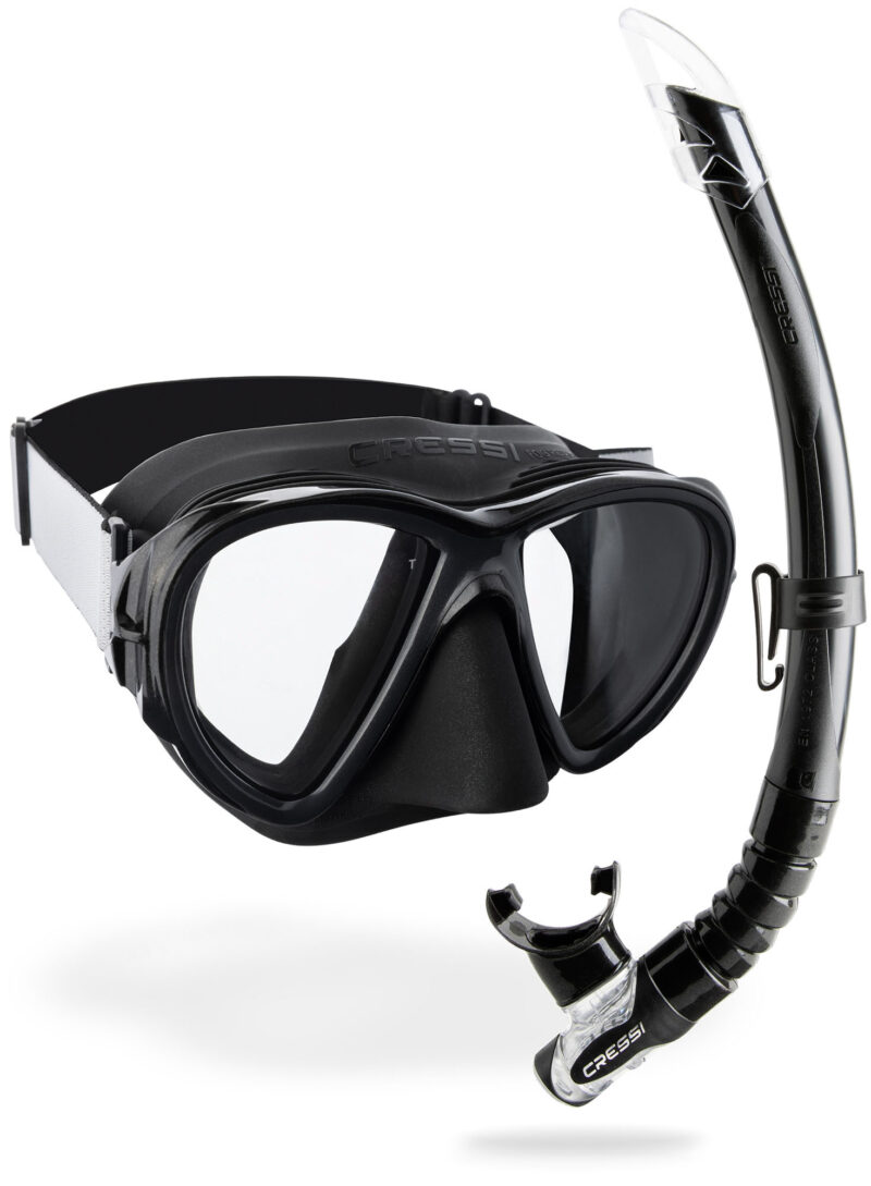 Cressi FIJI + GAMMA COMBO BLACK/BLACK