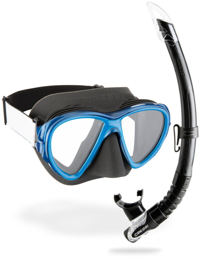 Cressi FIJI + GAMMA COMBO BLACK/BLUE