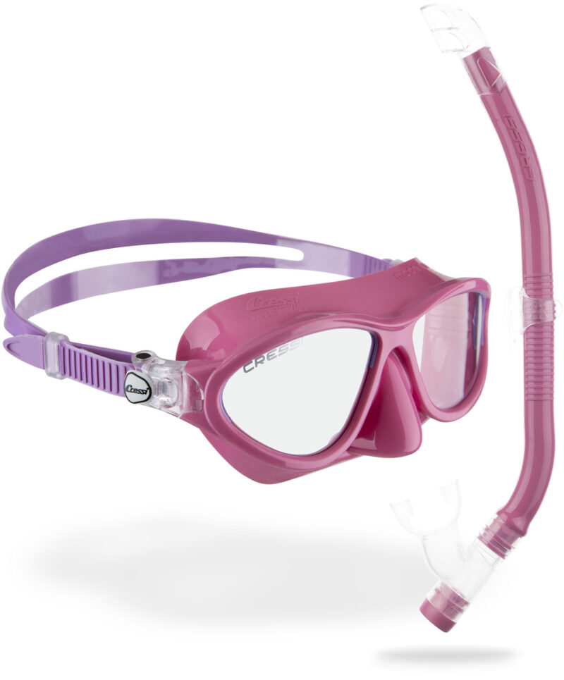 Cressi MOON KID + TOP COMBO PINK/LILAC