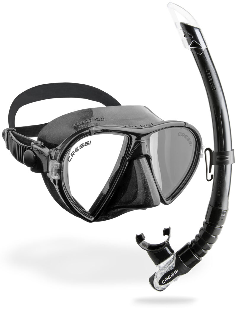 Cressi OCEAN + GAMMA COMBO BLACK
