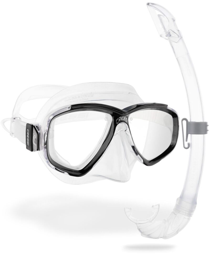Cressi PERLA + MEXICO COMBO CLEAR/BLACK