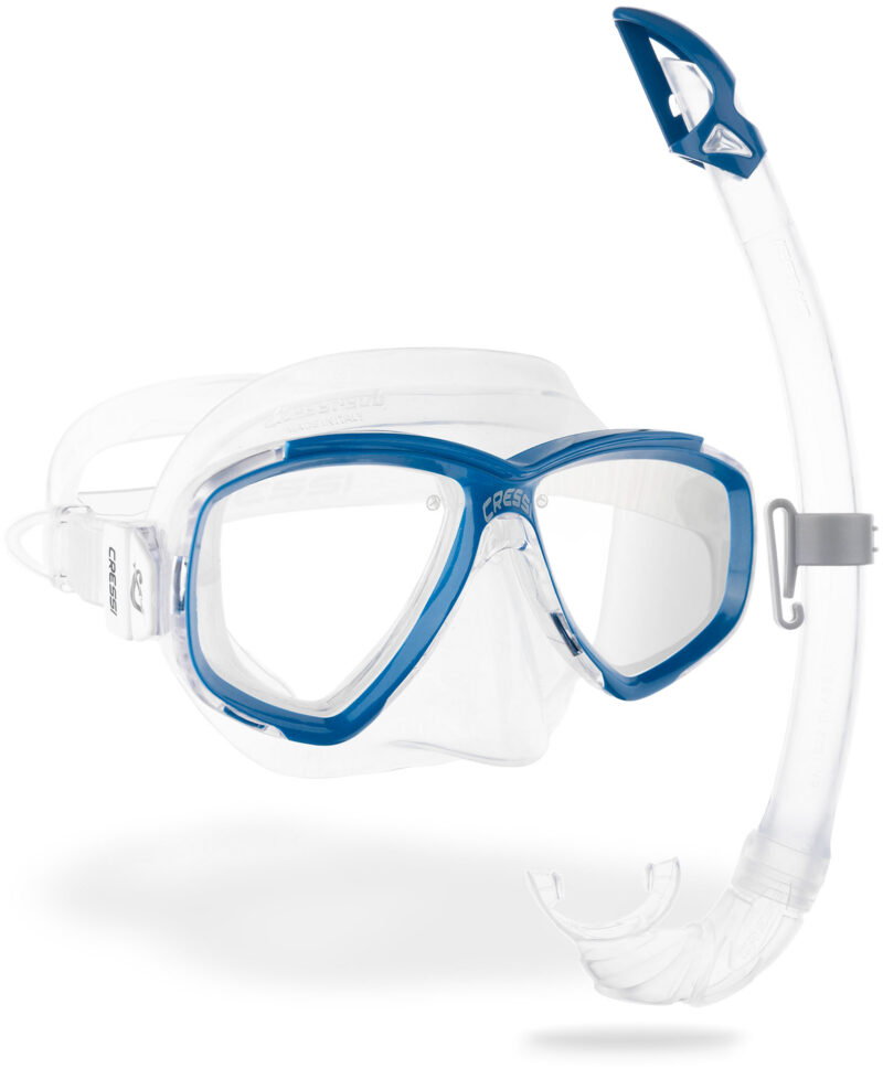 Cressi PERLA + MEXICO COMBO CLEAR/BLUE