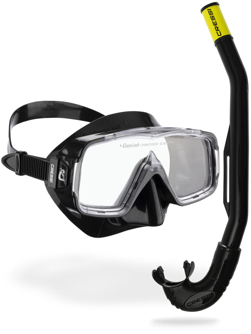 Cressi SIRENA + ISLAND 2.0 COMBO BLACK