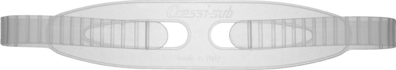 Cressi MASK STRAP CLEAR BIG EYES/FOCUS/PINOCCHIO/SUPEROCCHIO