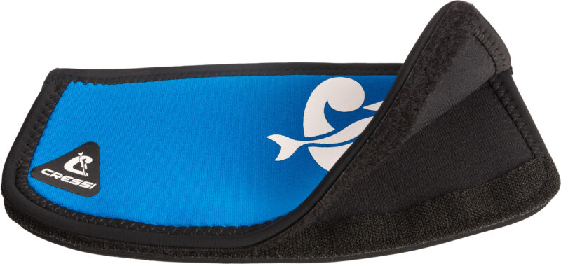 Cressi SIMPLY NEO MASK STRAP COVER - BLUE/WHITE - Image 2