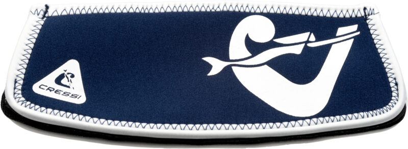 Cressi SIMPLY NEO MASK STRAP COVER - BLUE NAVY/WHITE