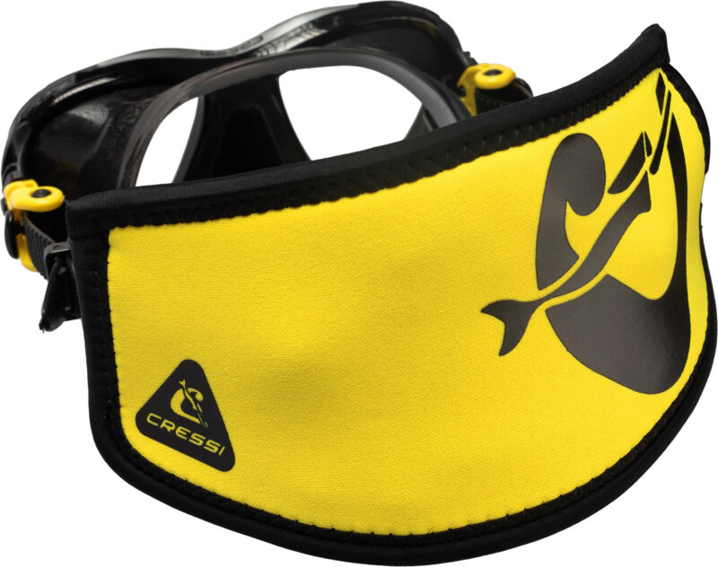 Cressi SIMPLY NEO MASK STRAP COVER - YELLOW/BLACK - Image 6