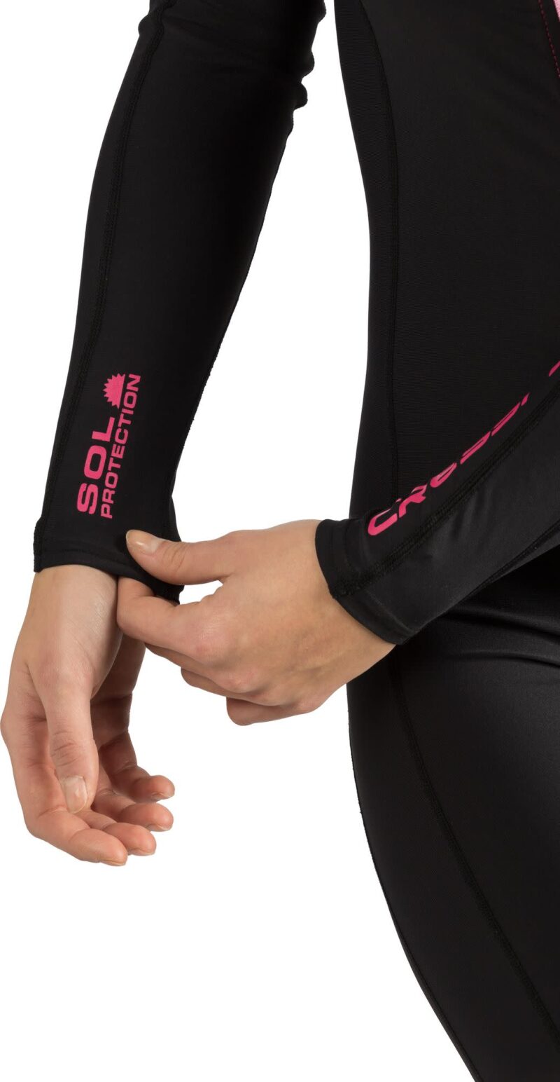 Cressi SKIN LADY MONOPIECE WETSUIT BLACK/PINK 1mm XS/1 - Image 7