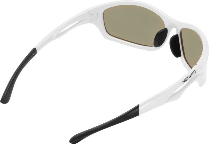 Cressi SNIPER SUNGLASSES WHITE MIRRORED LENS BLUE - Image 2
