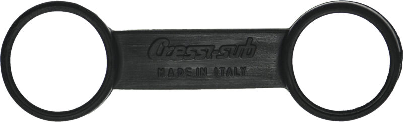 Cressi SNORKEL KEEPER BLACK GRINGO