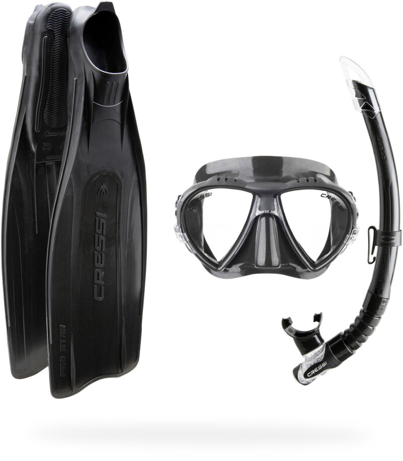 Cressi PRO STAR BAG SET BLACK 37/38 (4/5)