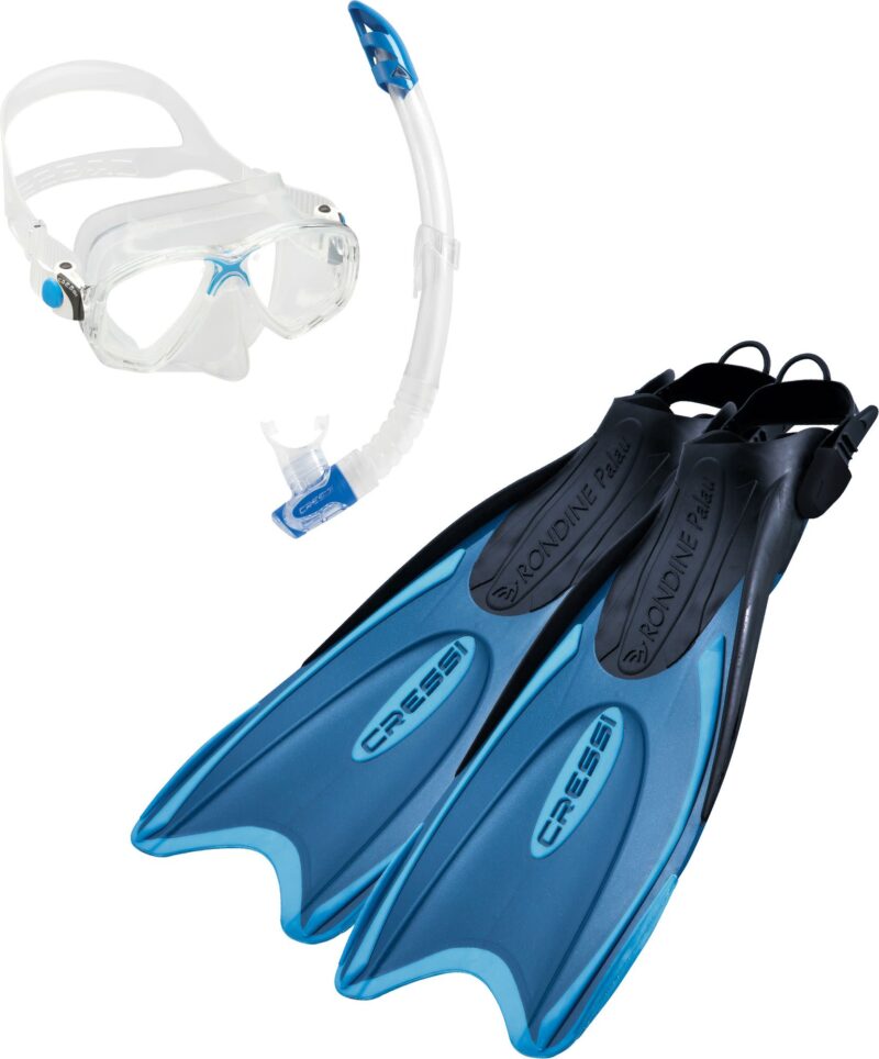 Cressi PALAU MAREA BAG SET BLUE/AZURE S/M - Image 2