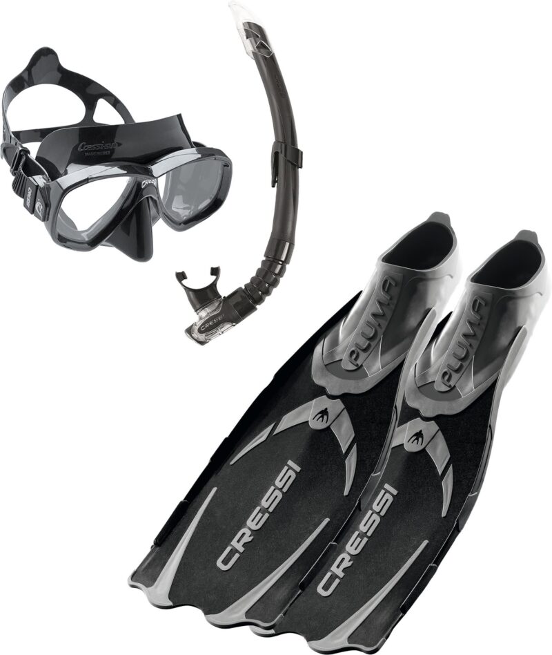Cressi PLUMA BAG SET BLACK 39/40 (5.5/6.5)