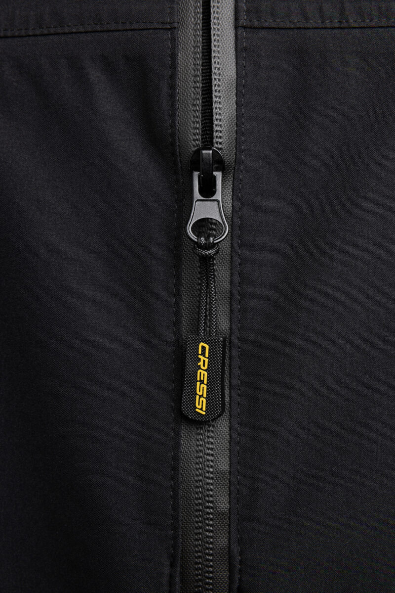 Cressi CRESSI HOODED SHELL JACKET UNIS.BLACK/YELLOW M - Image 10