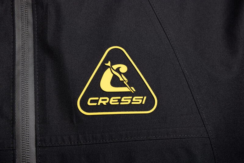 Cressi CRESSI HOODED SHELL JACKET UNIS.BLACK/YELLOW M - Image 11
