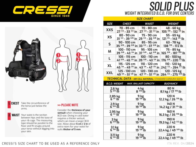 Cressi SOLID PLUS BCD XL