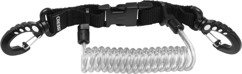 Cressi SPIRAL LAYNYARD WITH CLIP SNAP - Image 3